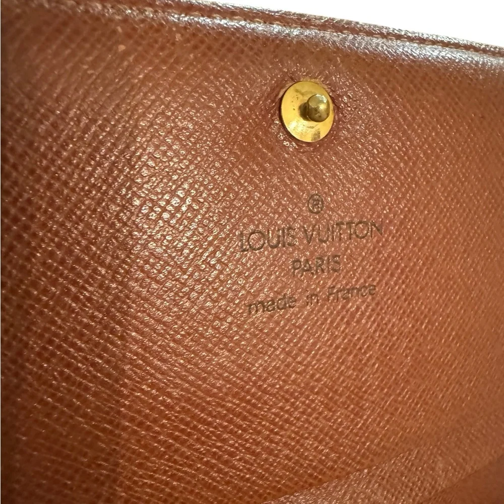 Louis Vuitton Brown Monogram Wallet - Picture 8 of 10